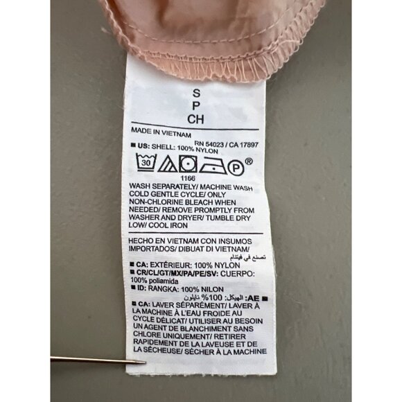 Old Navy Parka Jacket Size Small Long Sleeve Hooded Tunic Length Pink Outerwear - Picture 7 of 9